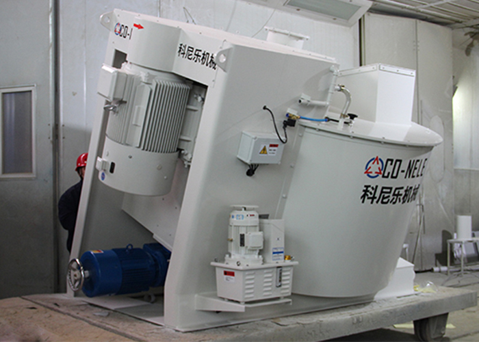 Intensivmischer zum Mischen von feuerfesten Kieselsäuren