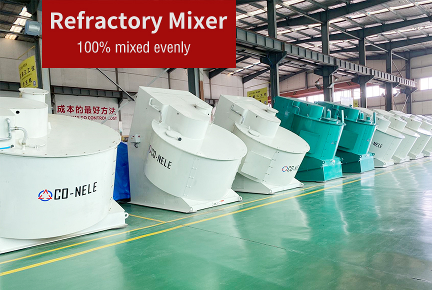 Intensiv feuerfeste Mischer